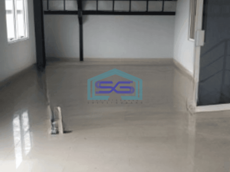 Disewakan Gudang Luas Bangunan 486 m² Akses Container 40 Feet di Tigaraksa Tangerang