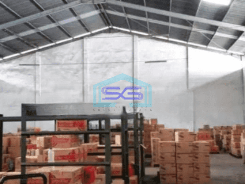 Dijual Gudang Ada Kantor Luas Bangunan  3500 m² Lokasi Margomulyo Surabaya