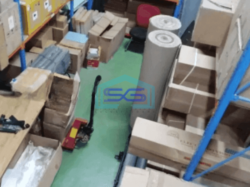 Dijual Cepat Pabrik Luas Bangunan  400 m² di Legok Tangerang