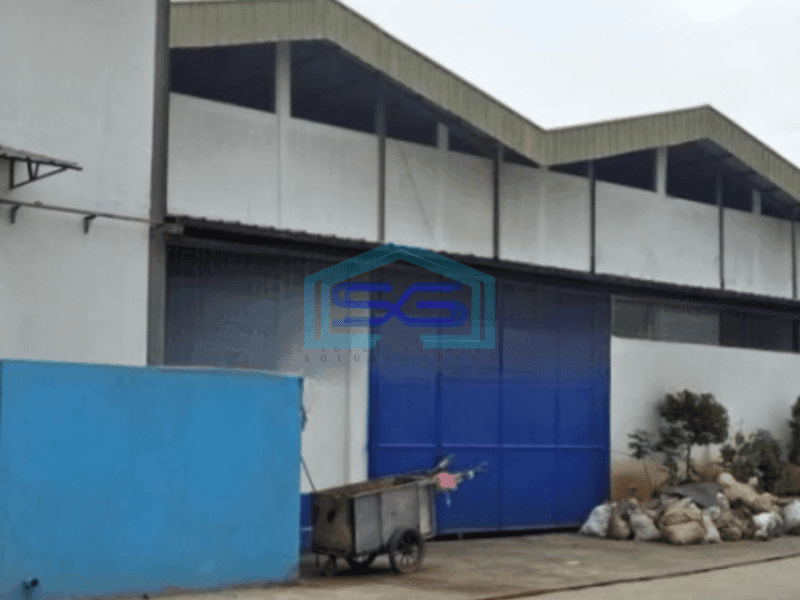 Dijual Pabrik Luas Bangunan 2446 m² Lokasi Bebas Banjir di Dadap Tangerang