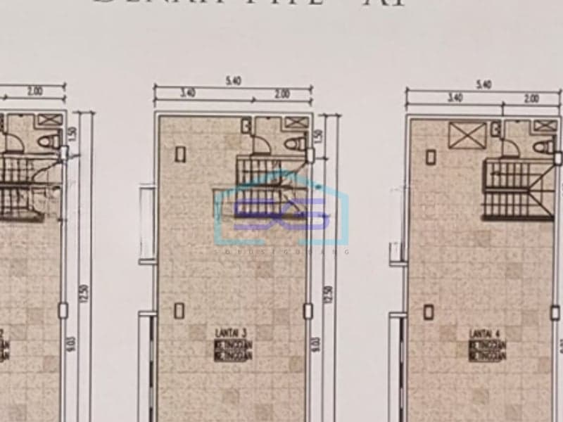 For Rent: Good Commercial Space, Building Area 200 sqm in West Jakarta