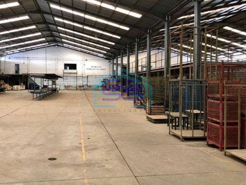 Disewaan Gudang Luas Bangunan 5608m2 di Kawasan Industri Delta Silcion 1 Dekat Ejip Cikarang Bekasi