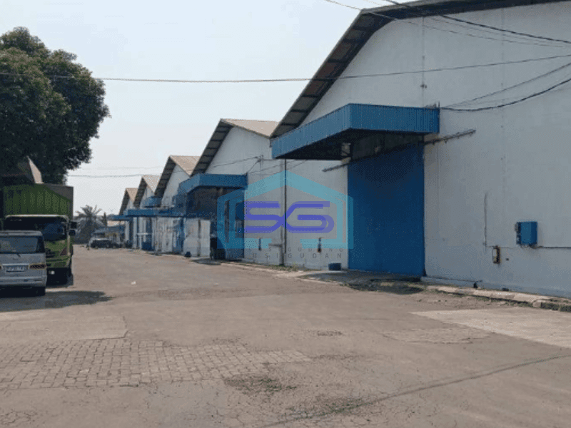 Disewakan Gudang Luas Bangunan 1410m2 di Cibitung Cikarang Barat Bekasi Dekat Tol