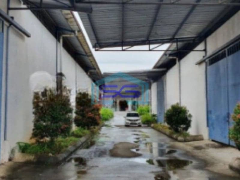 Dijual Gudang Di Jl. Raya Jeungjing Cisoka Kabupaten Tangerang Sudah Renovasi Shm LT 6400 M2