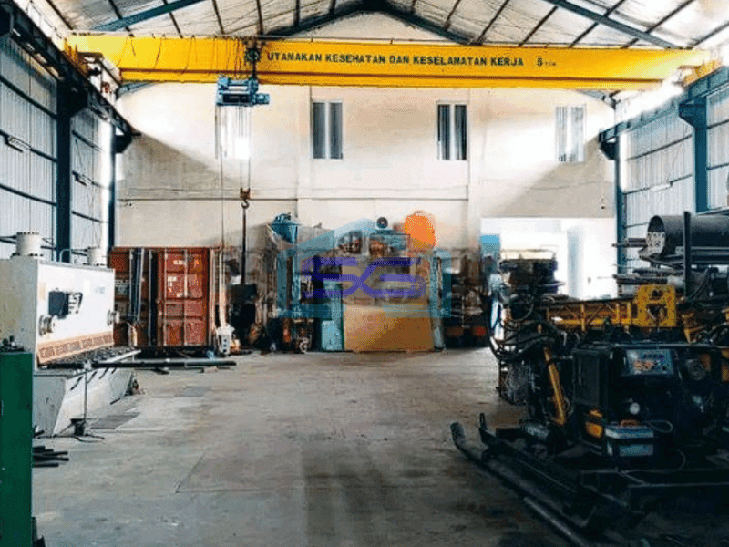 Dijual Gudang Ada Kantor Dan Mess di BSD Tangerang LT 1170m2