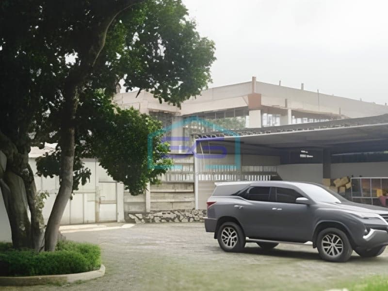 Disewakan Tanah dan Gudang di Cisauk Tangerang LT 2900m2