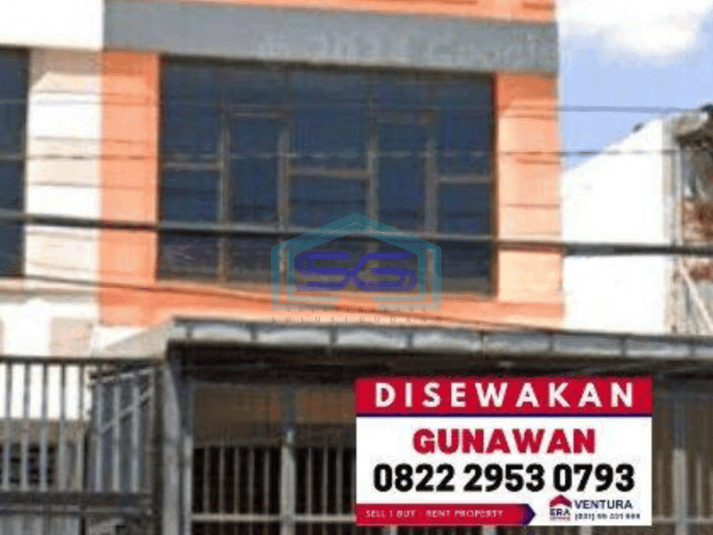 Disewakan Ruko Baru 3,5 Lantai Di Kapasan Surabaya
