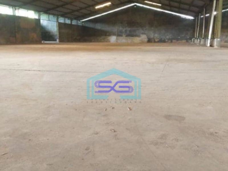 Disewakan Gudang Besar Murah strategis LB 10000m² dekat Tol di Citereup Bogor
