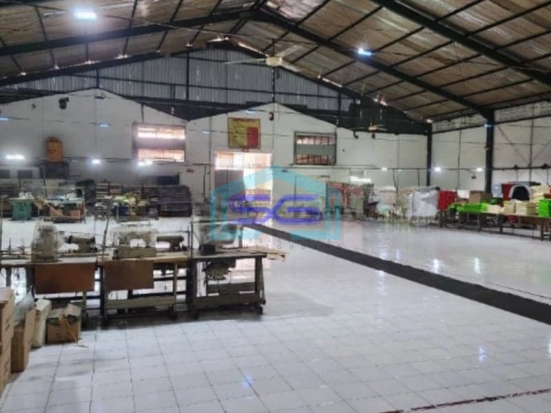 Dijual Pabrik di Ngelom Sepanjang Taman Sidoarjo Jawa Timur Luas Tanah 3200m2