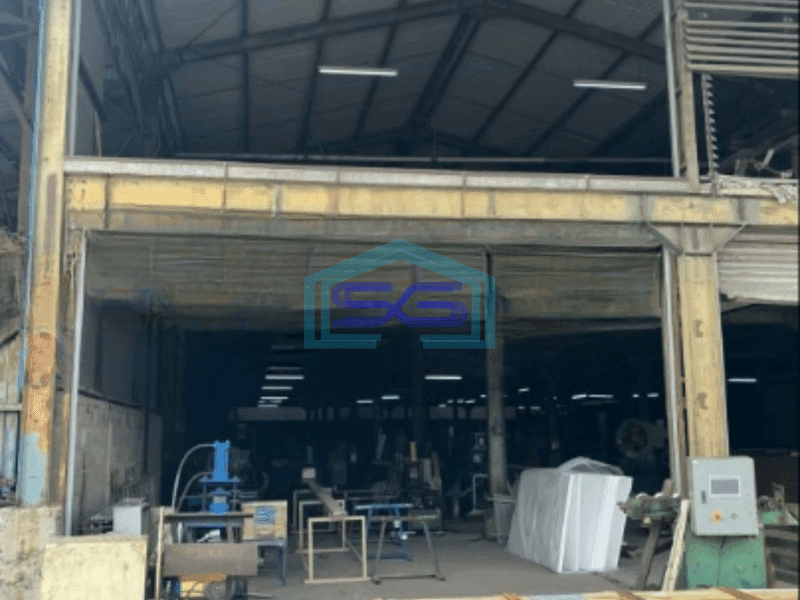 Dijual Cepat Gudang Luas Bangunan 9606 m² Ada Kantor di Jurumudi Tangerang