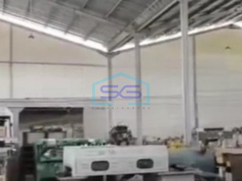 Disewakan Gudang Luas Bangunan 2600 m2 Bebas Banjir di Cikupa Tangerang