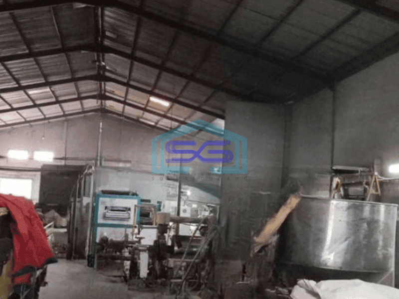 Dijual Gudang Ada Kantor Lokasi Strategis di Dadap Tangerang Luas Bangunan  1500 m²