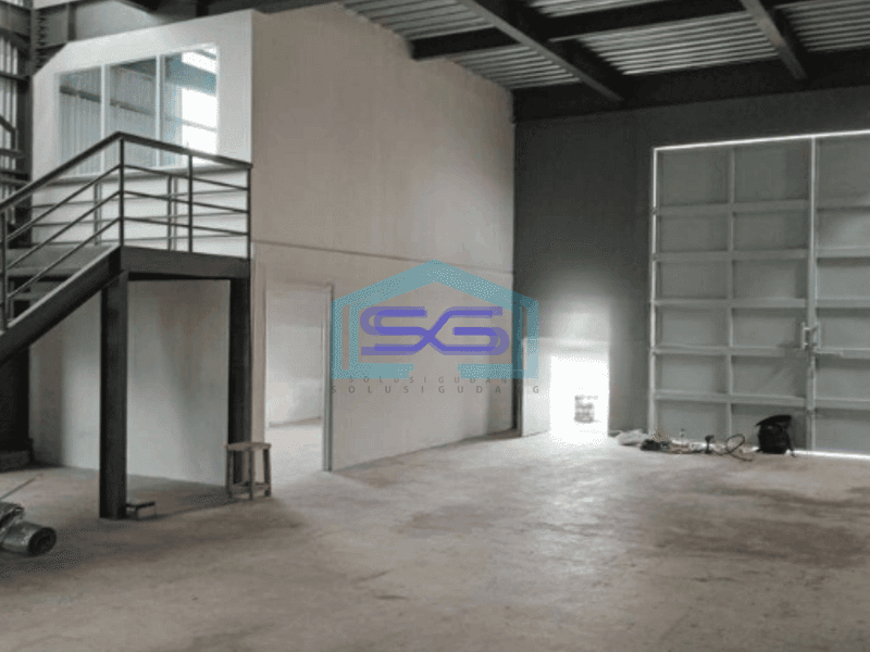 Disewakan Gudang Luas Bangunan  890 m² di Bekasi Ada Loading Dock