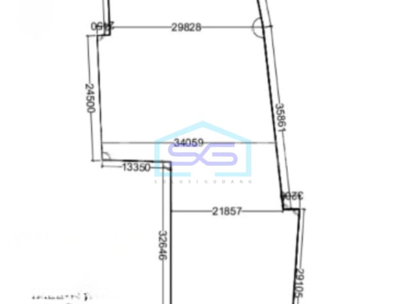 Land for Sale on Mainroad Kopo Bandung Land Area 2300m2