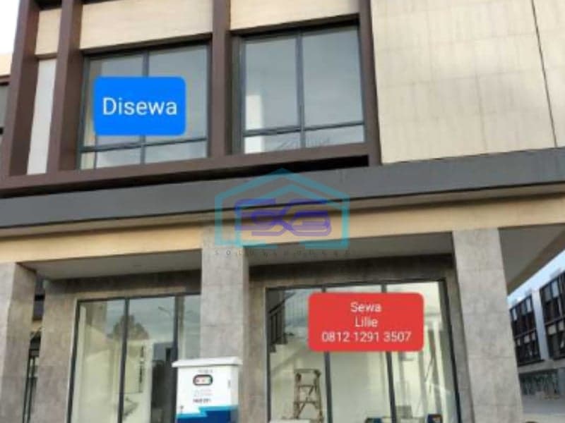 Disewakan Ruko Baru 3 Lantai di Northridge Business Center,bsd City Tangerang Selatan Luas Bangunan  120 m²