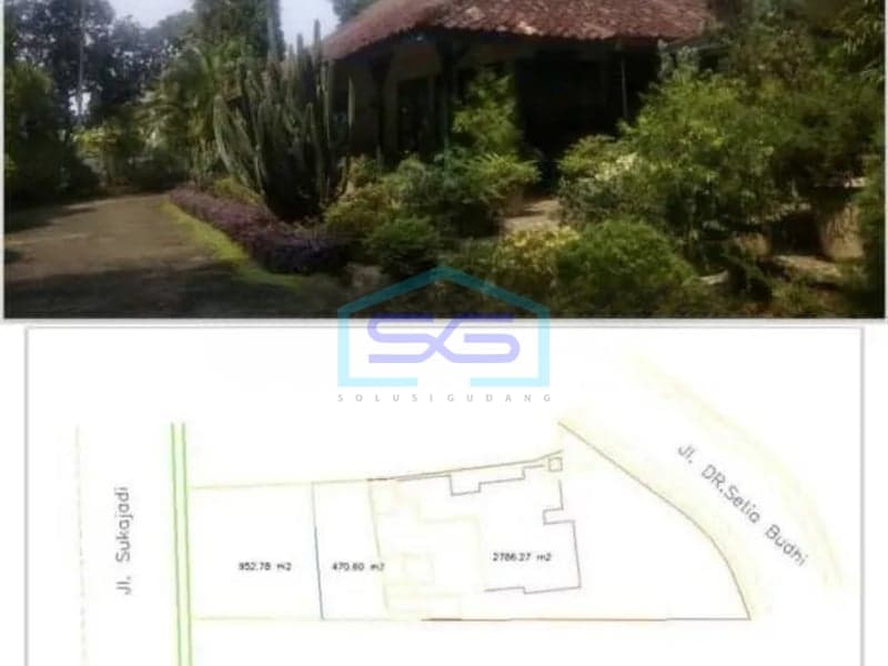 Strategic Commercial Space for Sale on Sukajadi Main Road, Bandung West Java Land Area 4200m²