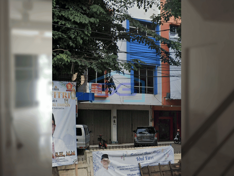 Disewakan Ruko Kota Palembang, Sumatera Selatan Luas Tanah 128m²