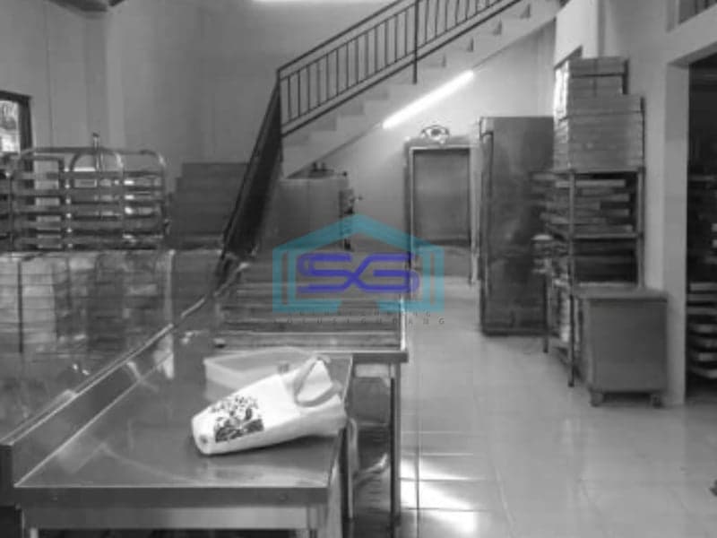 Dijual Gudang Bebas Banjir Luas Bangunan  800 m² Lokasi di Tangerang