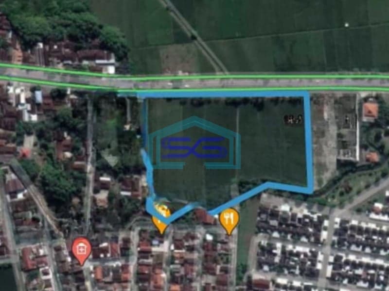Dijual Tanah Kering Siap Bangun di Jalan Raya Solo Tawangmangu Karanganyar Solo LT 20776m2