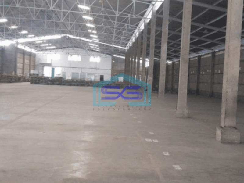 Disewakan Gudang Ada Kantor dan Loading Dock di Sepatan Tangerang Luas Bangunan 4307 m²