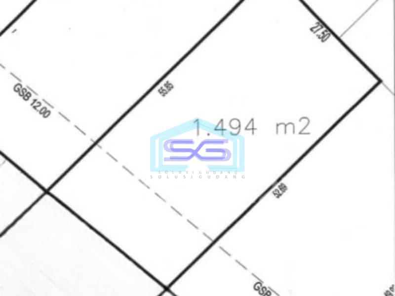 Dijual Cepat Tanah Kavling Luas Tanah 1494m² Di Tangerang