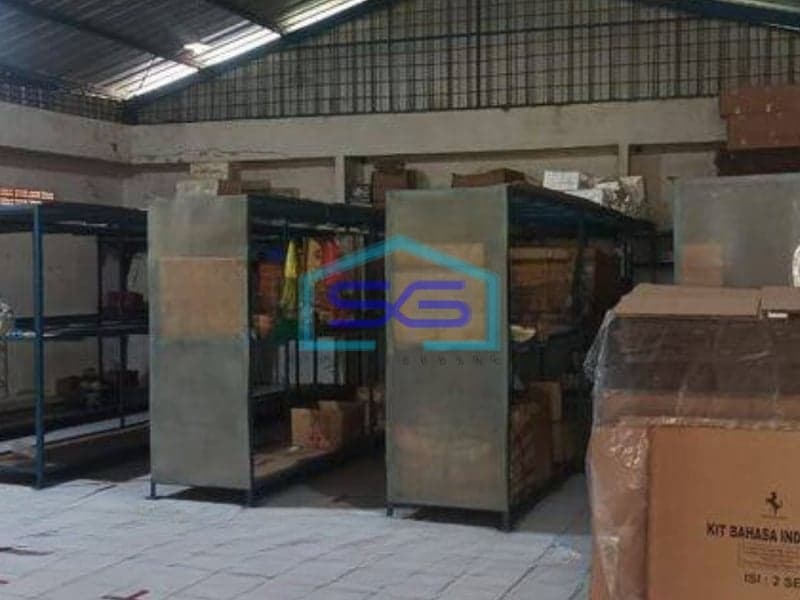 Gudang dijual di Pondok Jagung raya Tangerang SHM bentuk ngantong