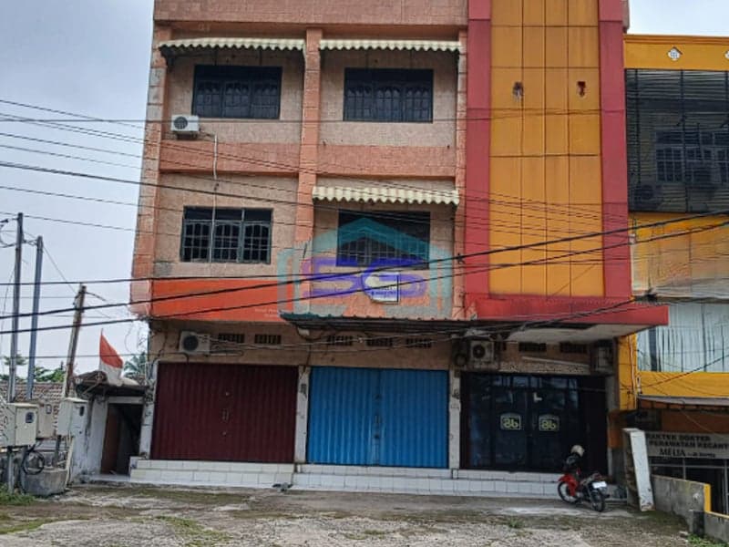 Disewakan Ruko Strategis di Jalan Basuki Rahmat Palembang Luas Bangunan 168m2