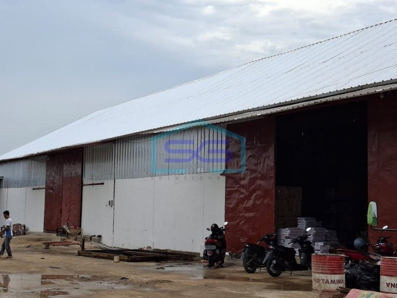Disewakan Gudang di Komplek Pergudangan di Palembang Sumatera Selatan Luas Bangunan 210 m²