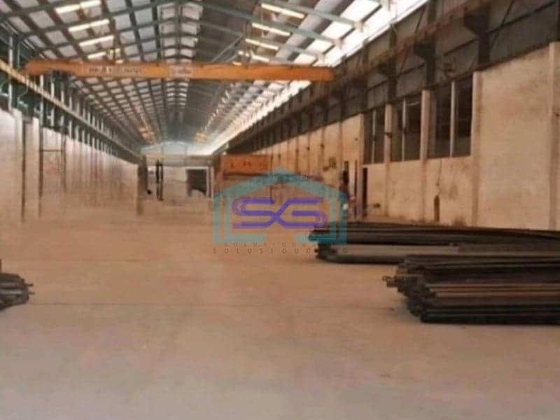 Dijual Pabrik Luas Bangunan  20000 m² Lokasi di Gresik Jawa Timur