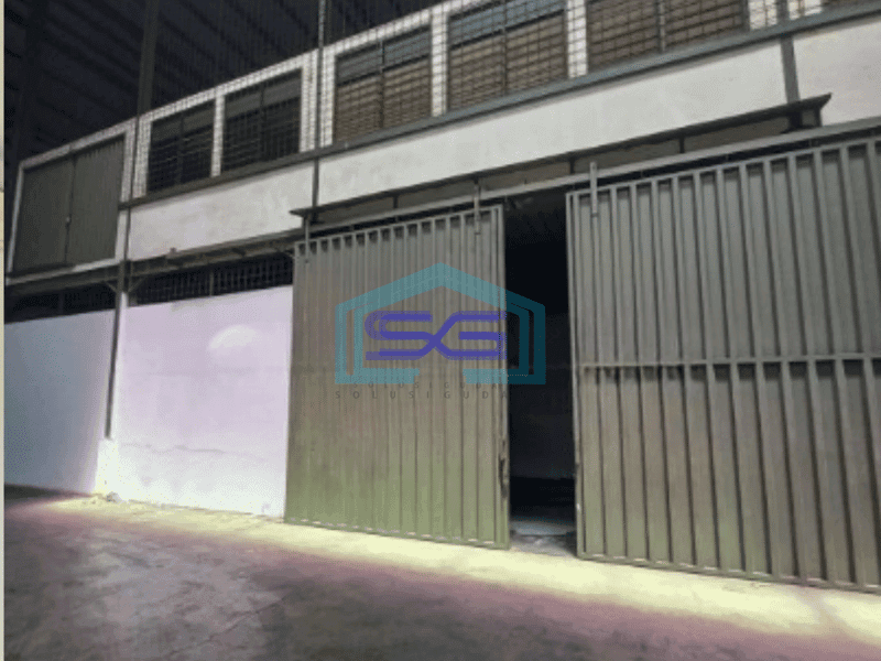 Disewakan Gudang Husein Sastra Negara Jurumudi Tangerang Luas Bangunan 143 m²