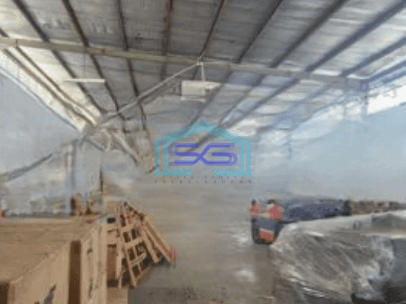 Disewakan Gudang Luas Bangunan 1300 m² Akses Container di Kalideres Jakarta Barat