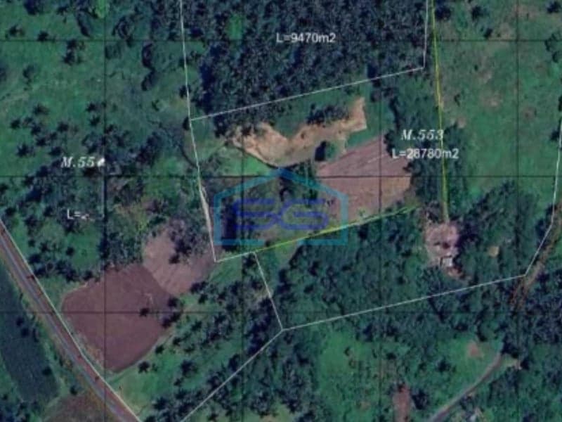 Dijual Tanah di Watudambo, Minahasa Utara Dengan Luas 66000 m²