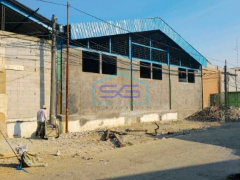 Disewakan Gudang Ijin Industri Murah Dadap, Tangerang Luas Bangunan 1200m2