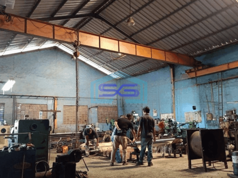Dijual Gudang di Teluk Naga Tangerang Banten LT 2050m2 Zona Industri