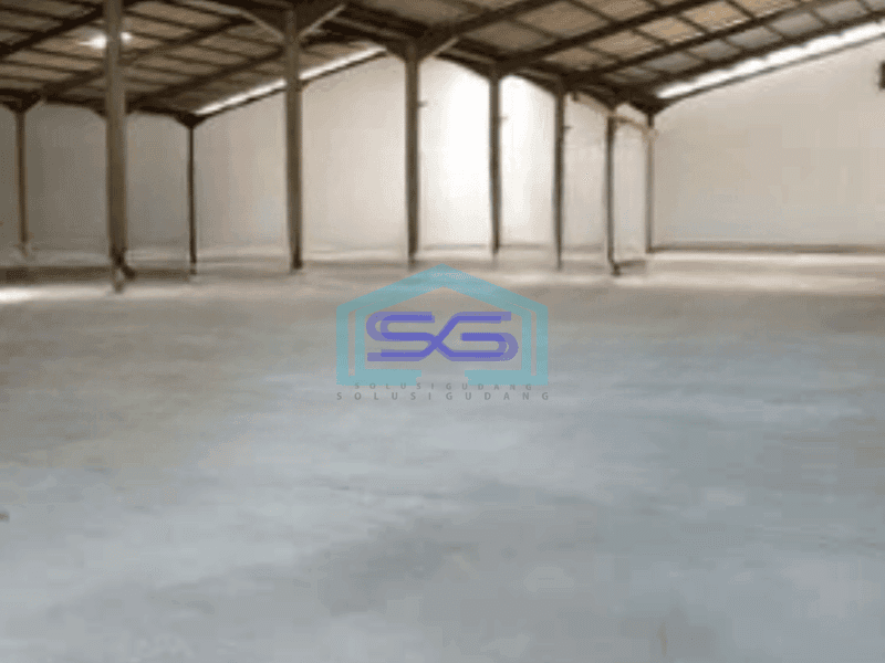 Disewakan Gudang Ada Kantor Luas Bangunan  6273 m² di Biring Kanaya Makassar