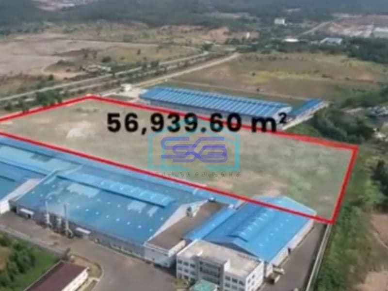 Dijual Tanah Industri Karawang Barat Artha Industrial Hill Luas Tanah  56939 m²