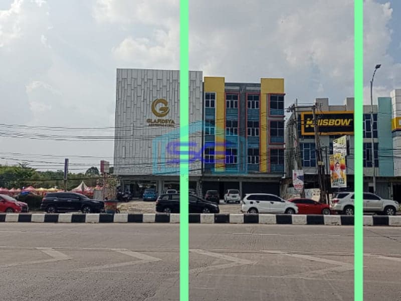 Disewakan Ruko Jalan R Soekamto Luas dan Strategis di Palembang LB 576m2