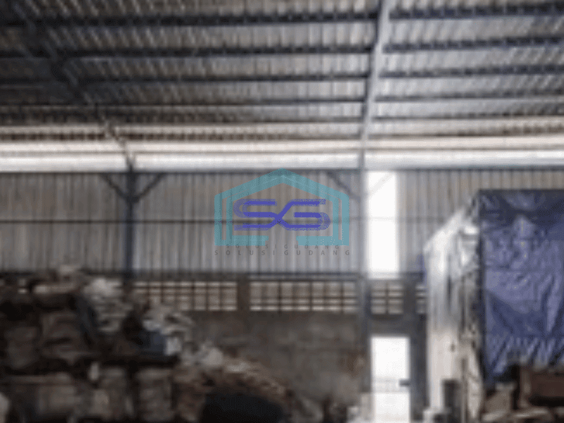 Dijual Gudang Akses Container Luas Bangunan  1800 m² di Cengkareng Jakarta Barat