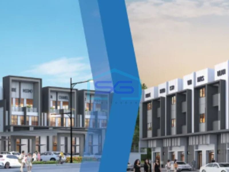 For Rent Shophouse in Hudson Gading Serpong, Tangerang Building Area 326 m2