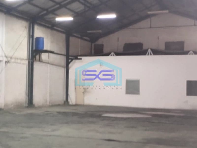 Disewakan Gudang Bebas Banjir Batuceper Tangerang Luas Bangunan 525 m²