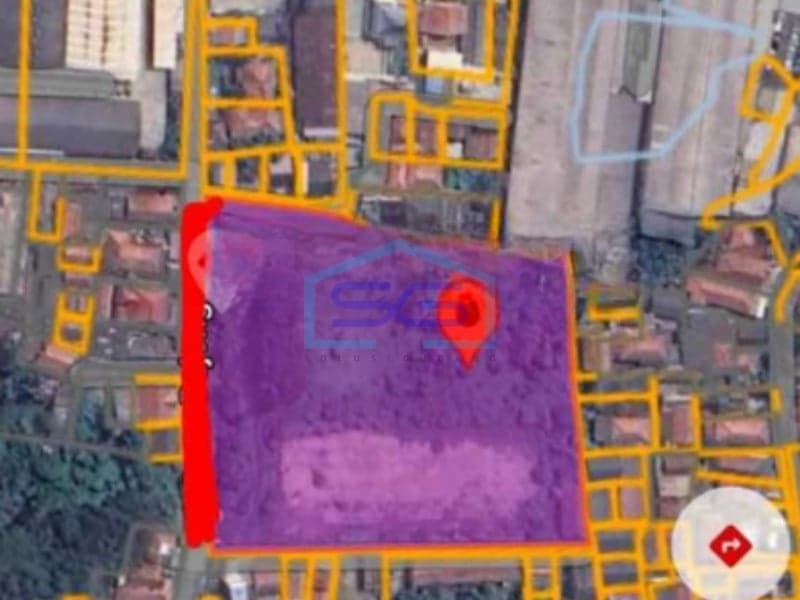 Land for Sale Ready to Build Below Market Price Industrial Zone Cikupa Tangerang Land Area 10795m²