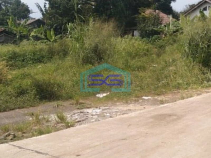 Dijual Tanah Depan Pasar Desa Gobang Pinggir Jalan Raya Rumpin Bogor Luas 1000m2