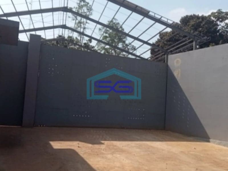 Dijual Gudang Baru Tahap Finishing Lokasi di Gunung Sindur Bogor LB 800m2