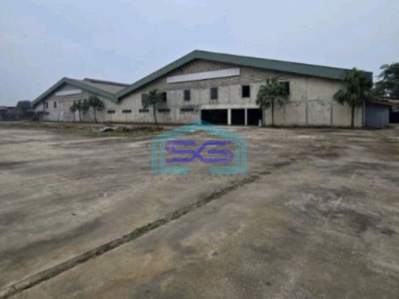 Disewakan Pabrik Ukuran Besar Di Bekasi Jawa Barat LB 12000m2
