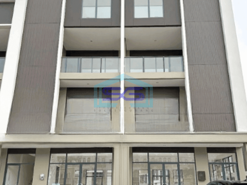 Disewakan Ruko Luas Bangunan 684 m² Lokasi Bebas Banjir di Gading Serpong Tangerang