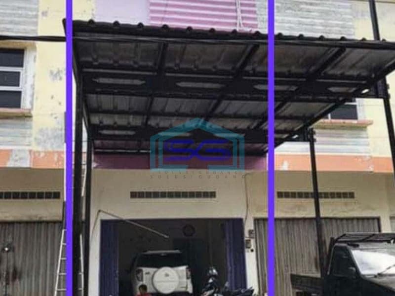 Dijual Ruko 2 Lantai Siap Pakai di Kenten Banyuasin Palembang LT 136m2