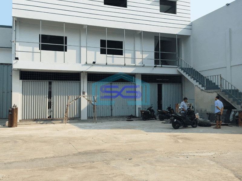 Disewakan Gudang Tanjung Pura Jakarta Barat Luas tanah 128 m²