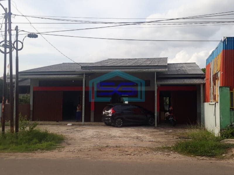 Dijual Ruko 3 unit 1 lantai di Jalan Sulaiman Amin Palembang Luas Tanah 354m2
