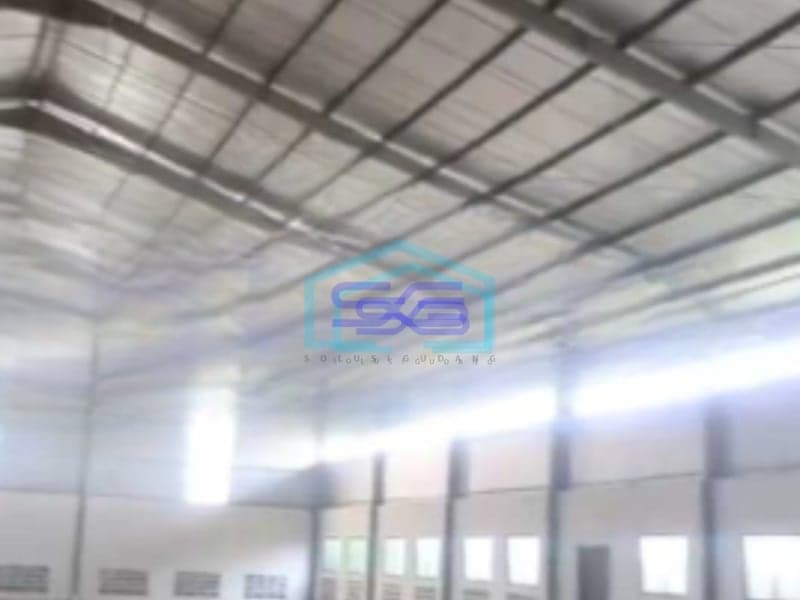 Dijual Gudang Akses Container Luas Bangunan  2924 m² Lokasi Tangerang