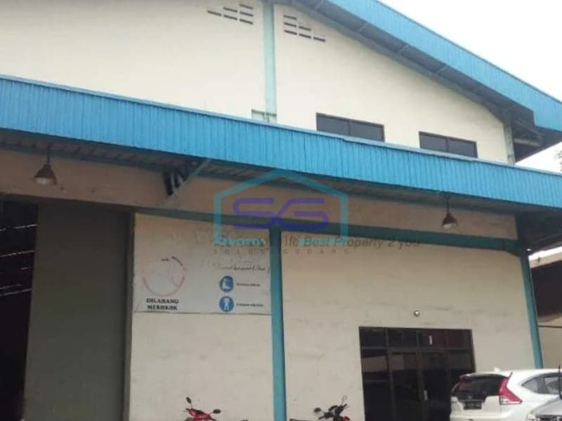 Dijual Gudang Luas Bangunan 966 m2 di Kapuk Kamal, Jakarta Barat